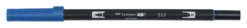 Pisak dwustronny Dual Brush Pen - Tombow - Ultramarine