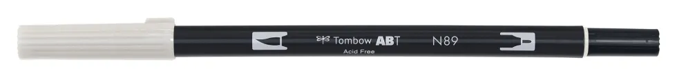 Pisak dwustronny Dual Brush Pen - Tombow - Warm Grey 1