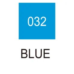 Pisak dwustronny Zig Clean Color Dot - Kuretake - Blue