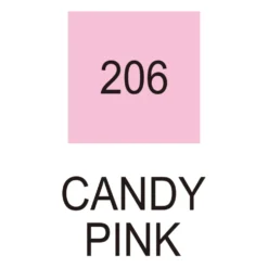 Pisak dwustronny Zig Clean Color Dot - Kuretake - Candy Pink