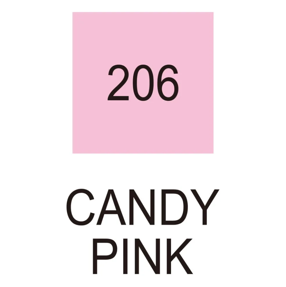 Pisak dwustronny Zig Clean Color Dot - Kuretake - Candy Pink