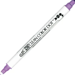Pisak dwustronny Zig Clean Color Dot - Kuretake - Hyacinth