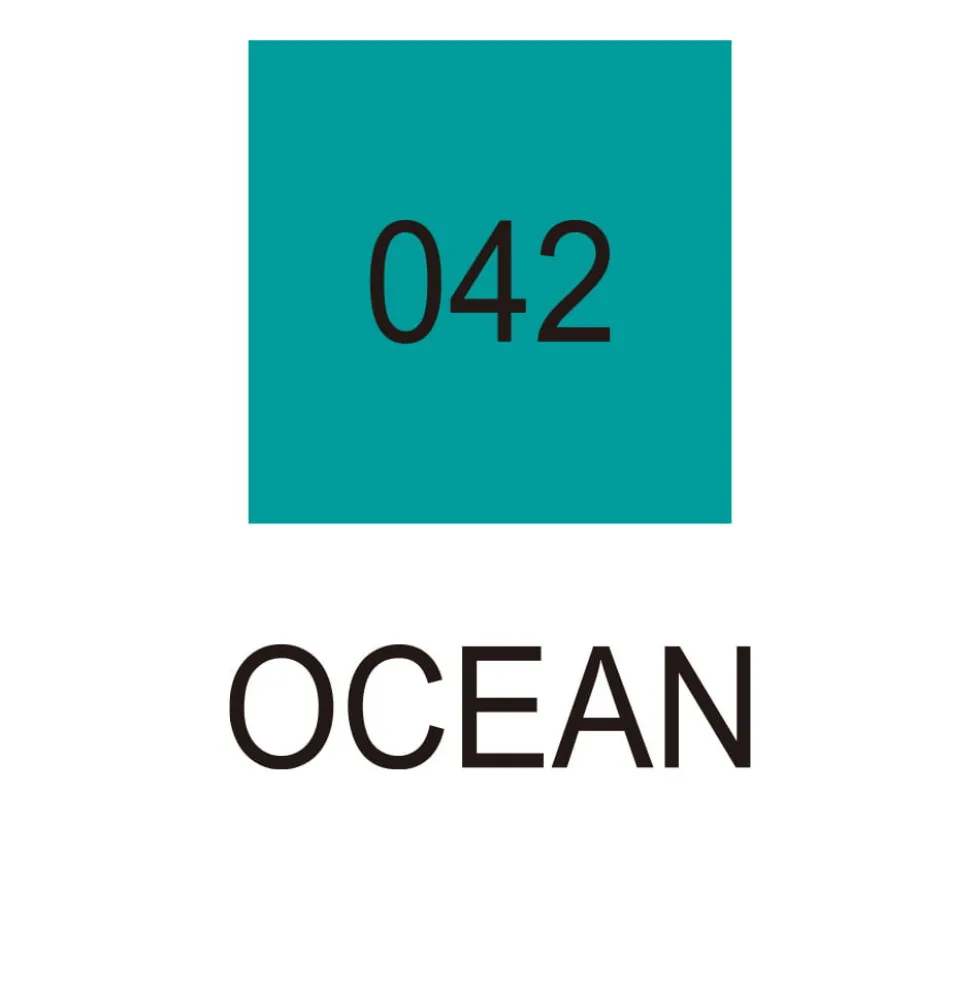 Pisak dwustronny Zig Clean Color Dot - Kuretake - Ocean