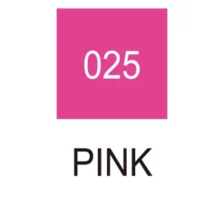 Pisak dwustronny Zig Clean Color Dot - Kuretake - Pink