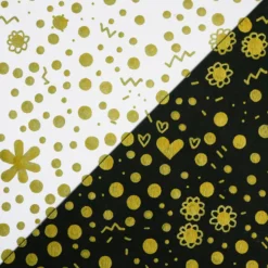Pisak dwustronny Zig Clean Color Dot Metallic - Kuretake - Gold