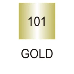 Pisak dwustronny Zig Clean Color Dot Metallic - Kuretake - Gold