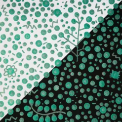 Pisak dwustronny Zig Clean Color Dot Metallic - Kuretake - Green