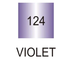 Pisak dwustronny Zig Clean Color Dot Metallic - Kuretake - Violet