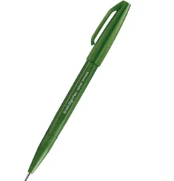 Pisak pędzelkowy Brush Sign Pen - Pentel - oliwkowy