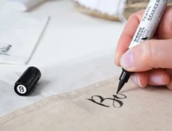Pisak pędzelkowy do tkanin Textil Marker - Kreul - czarny