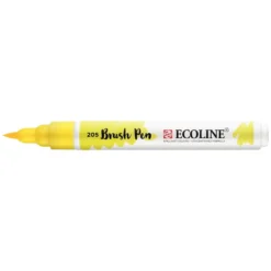 Pisak pędzelkowy Ecoline - Talens - Lemon Yellow