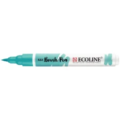 Pisak pędzelkowy Ecoline - Talens - Turquoise Blue