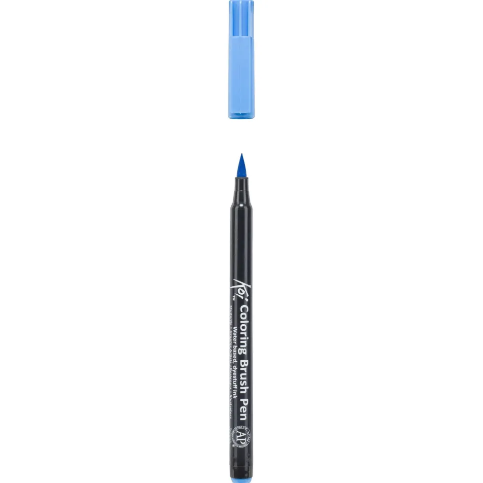 Pisak pędzelkowy Koi Coloring Brush Pen - Sakura - Aqua Blue