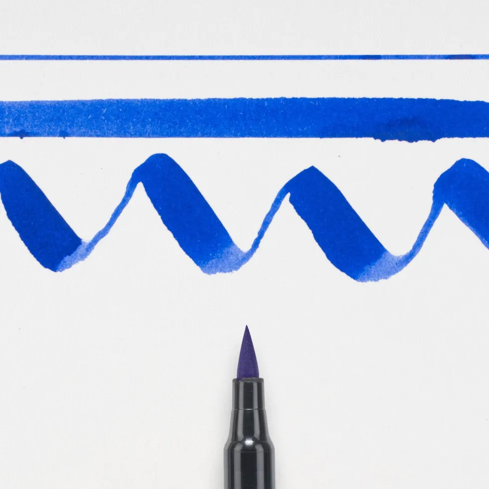 Pisak pędzelkowy Koi Coloring Brush Pen - Sakura - Blue