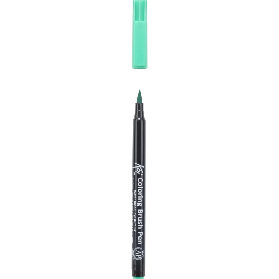 Pisak pędzelkowy Koi Coloring Brush Pen - Sakura - Blue Green Light