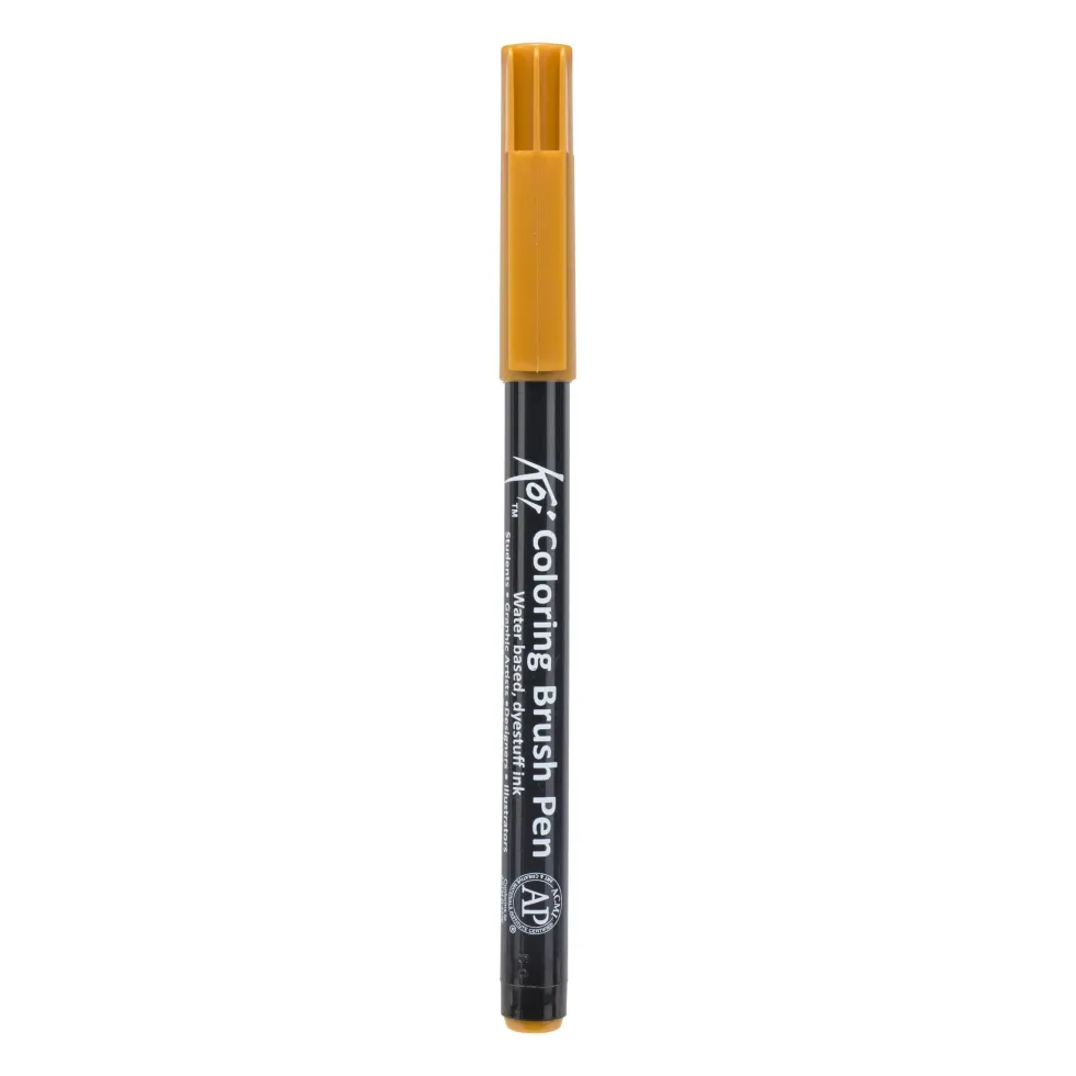 Pisak pędzelkowy Koi Coloring Brush Pen - Sakura - Dark Brown
