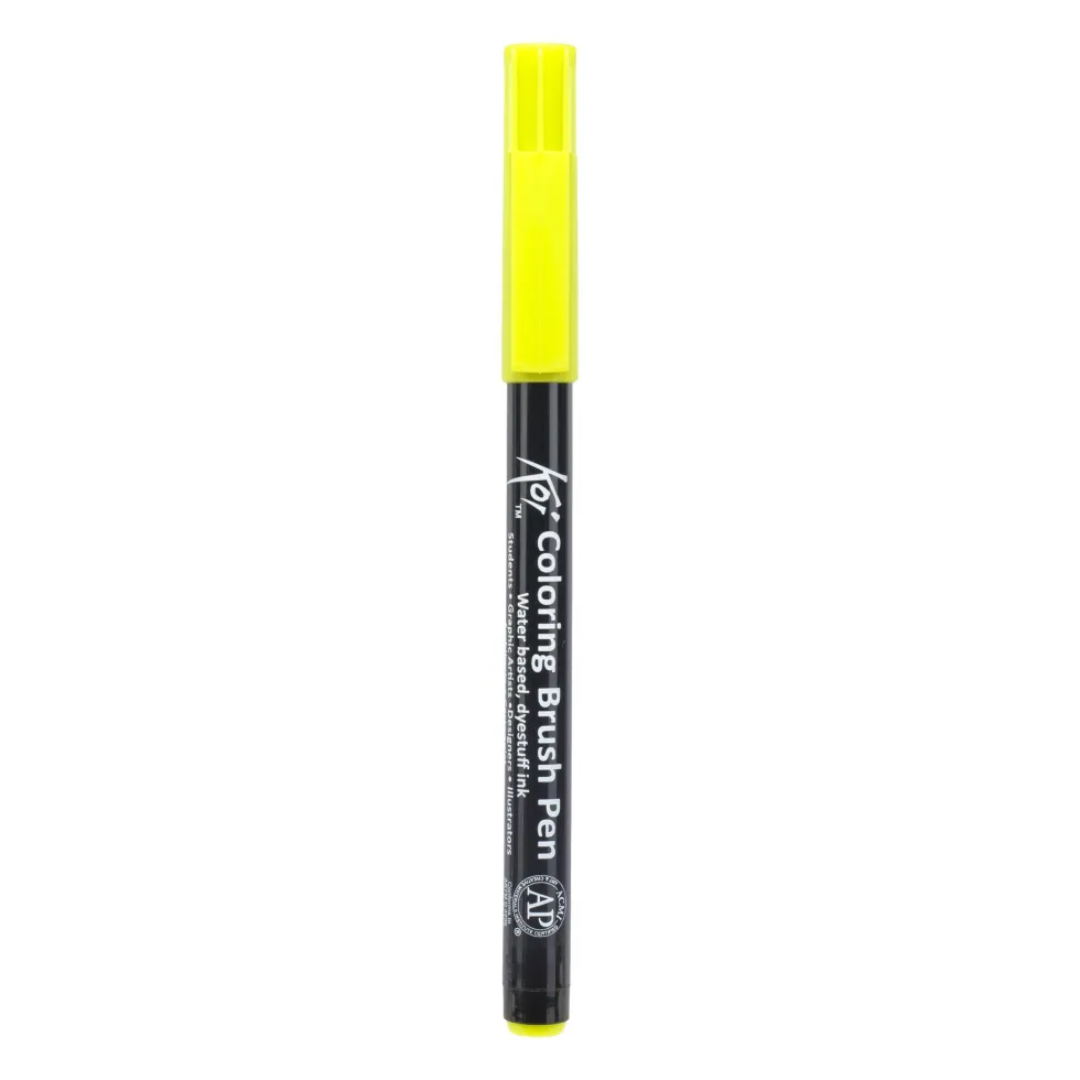 Pisak pędzelkowy Koi Coloring Brush Pen - Sakura - Fresh Green