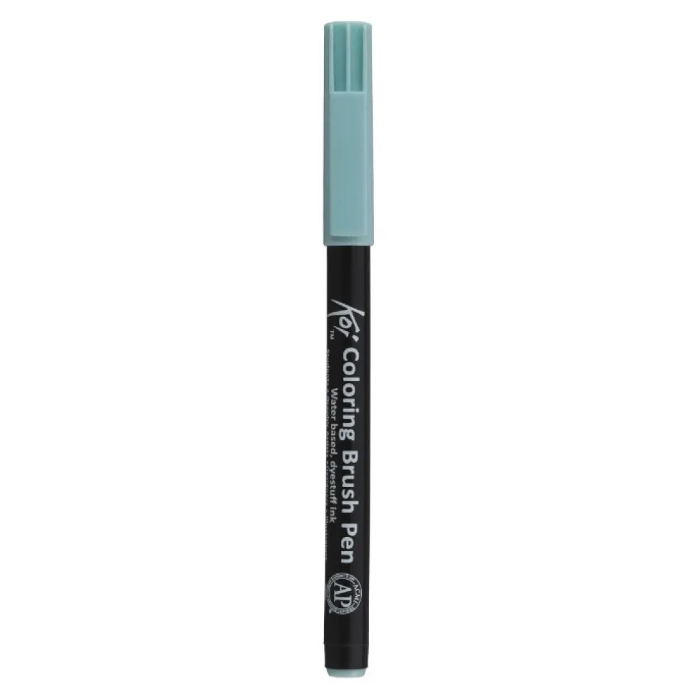 Pisak pędzelkowy Koi Coloring Brush Pen - Sakura - Grayish Blue