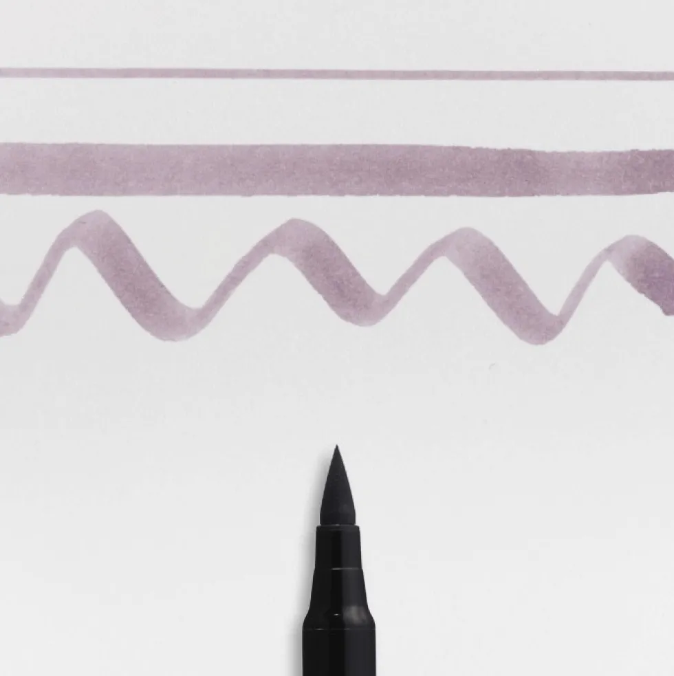 Pisak pędzelkowy Koi Coloring Brush Pen - Sakura - Gray Purple