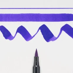 Pisak pędzelkowy Koi Coloring Brush Pen - Sakura - Light Purple