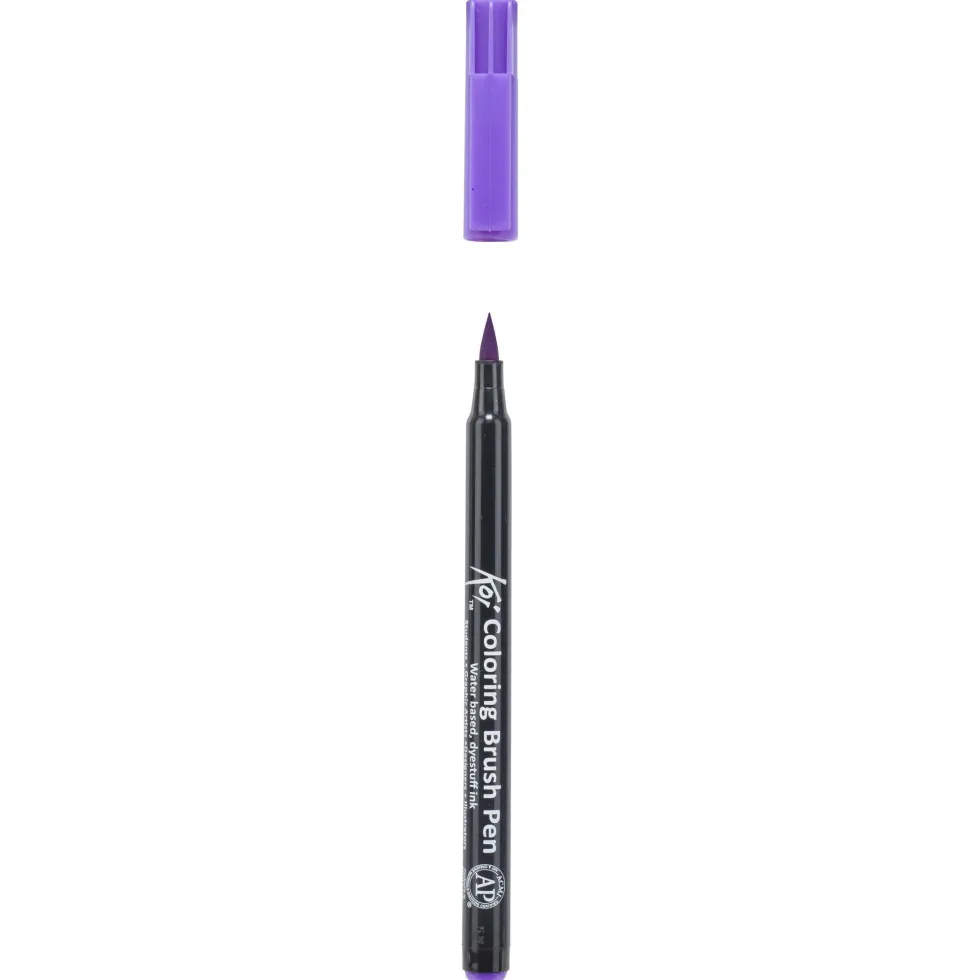 Pisak pędzelkowy Koi Coloring Brush Pen - Sakura - Light Purple