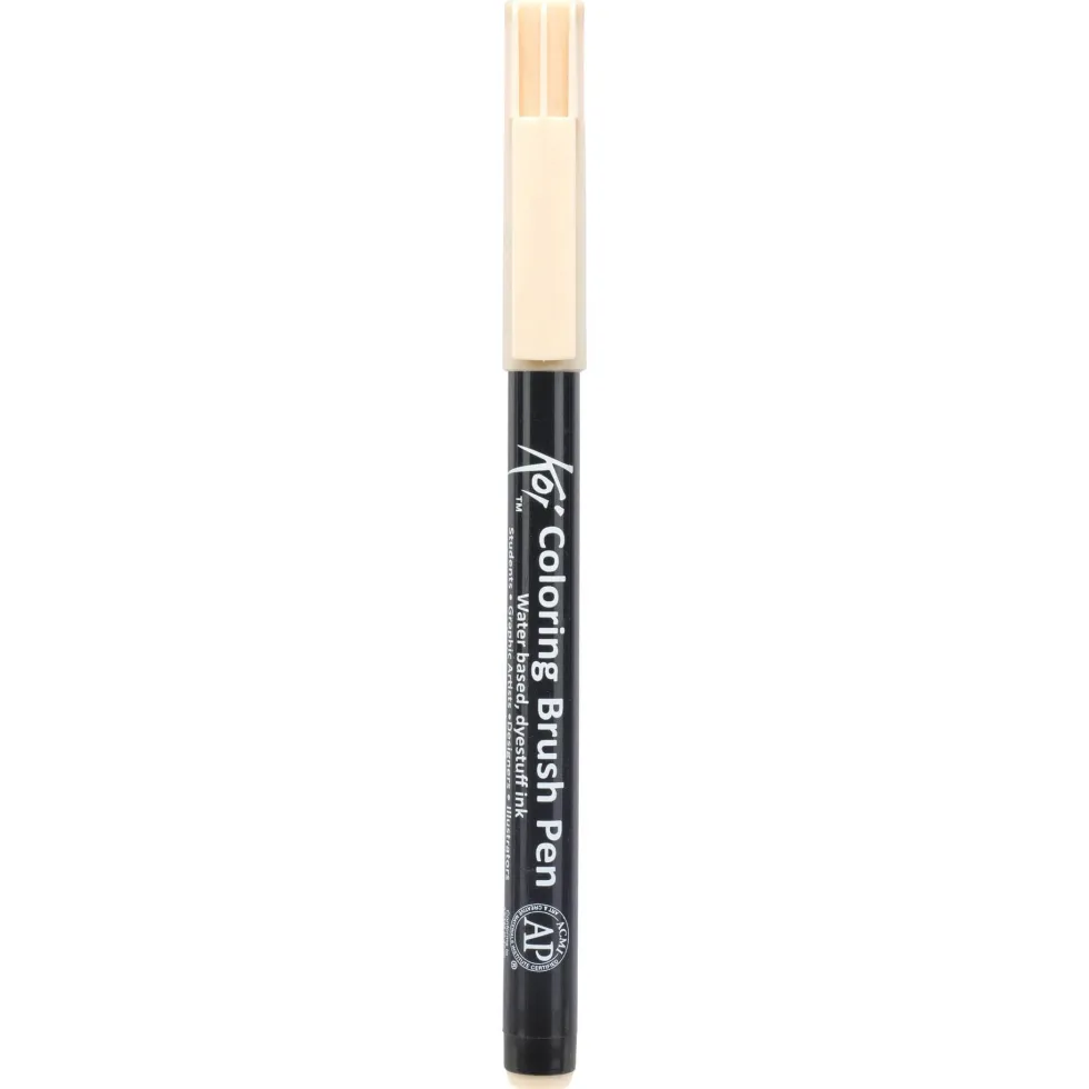 Pisak pędzelkowy Koi Coloring Brush Pen - Sakura - Naples Yellow