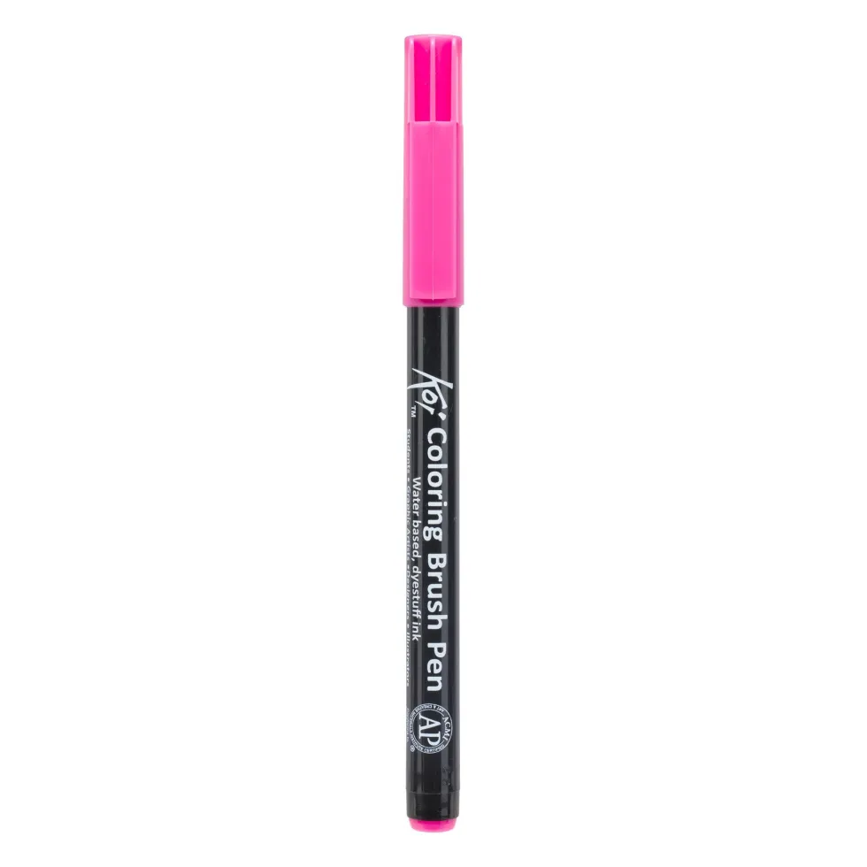 Pisak pędzelkowy Koi Coloring Brush Pen - Sakura - Pink