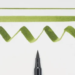 Pisak pędzelkowy Koi Coloring Brush Pen - Sakura - Sap Green