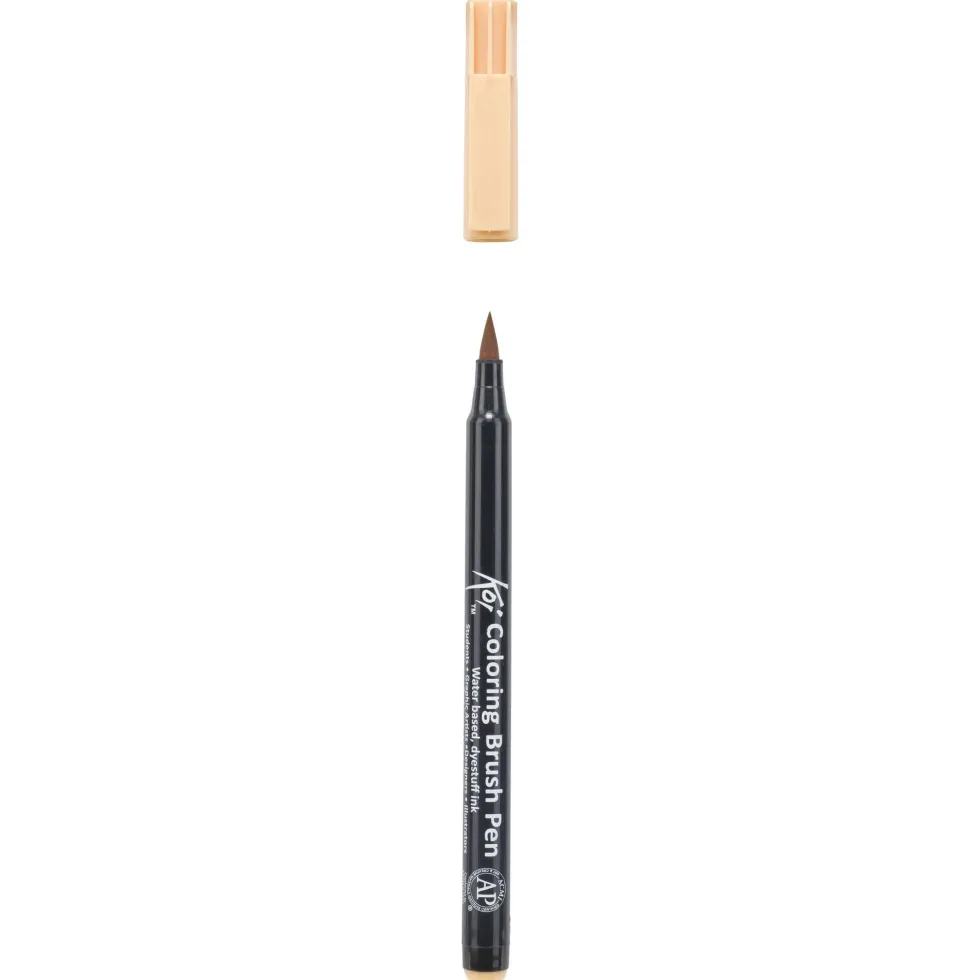 Pisak pędzelkowy Koi Coloring Brush Pen - Sakura - Woody Brown
