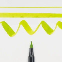 Pisak pędzelkowy Koi Coloring Brush Pen - Sakura - Yellow Green