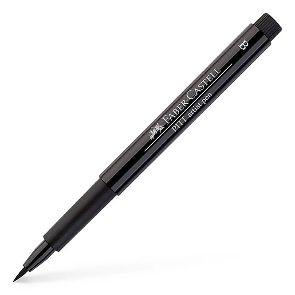 Pisak pędzelkowy Pitt Artist Pen - Faber-Castell - 199, Black