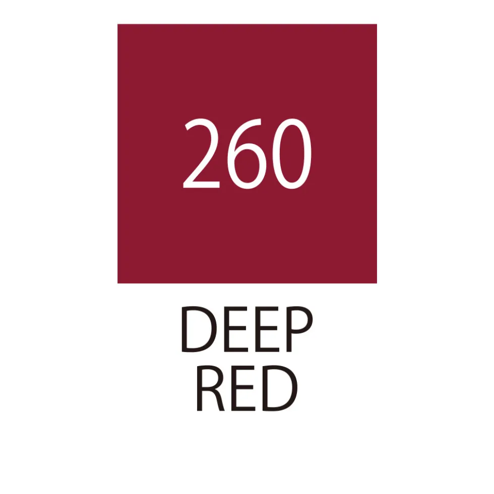Pisak pędzelkowy Zig Fudebiyori - Kuretake - Deep Red