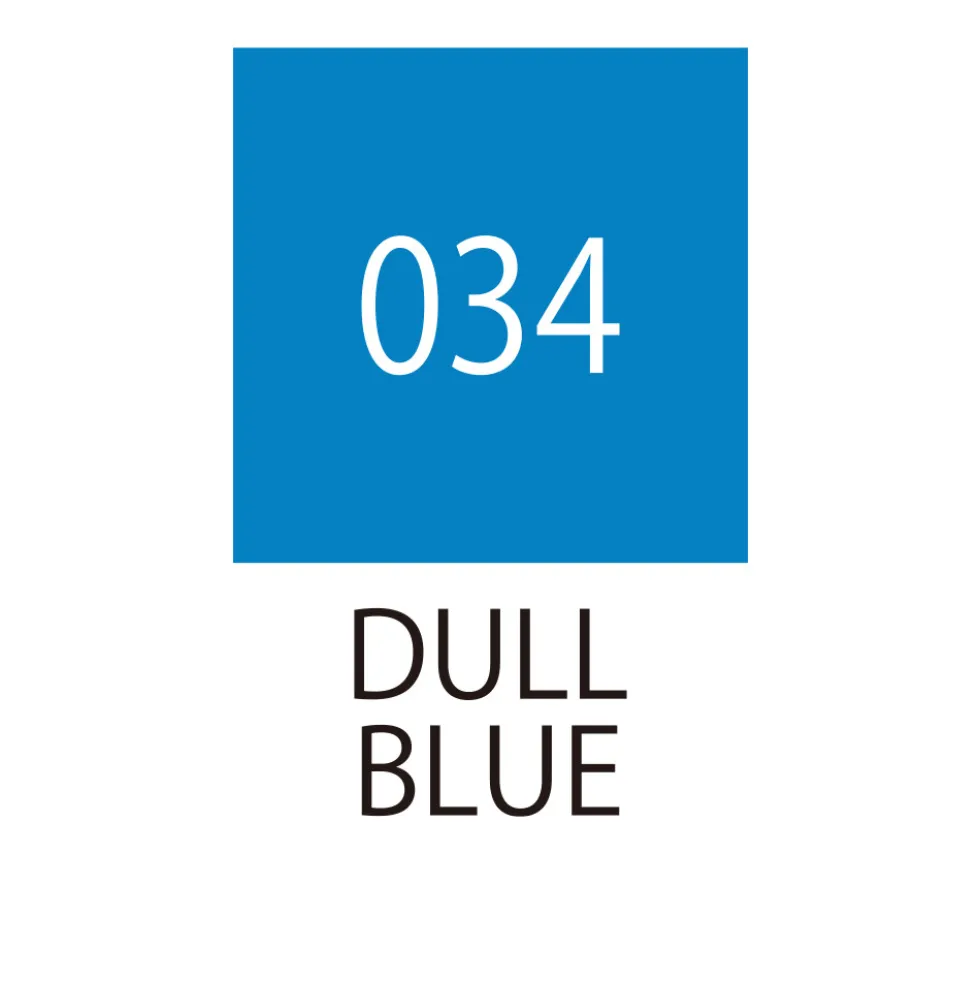 Pisak pędzelkowy Zig Fudebiyori - Kuretake - Dull Blue