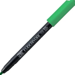 Pisak pędzelkowy Zig Fudebiyori - Kuretake - Emerald Green