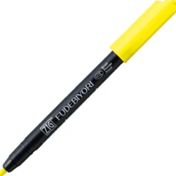 Pisak pędzelkowy Zig Fudebiyori - Kuretake - Lemon Yellow