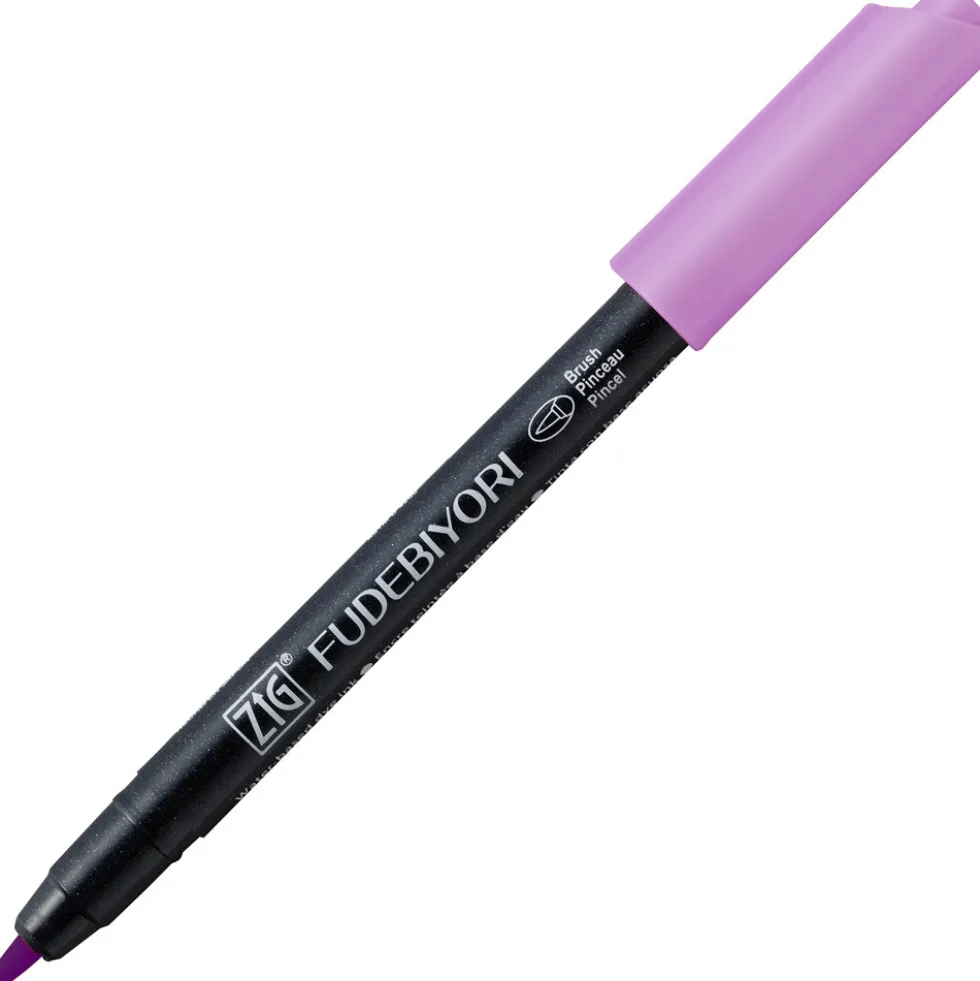 Pisak pędzelkowy Zig Fudebiyori - Kuretake - Light Violet