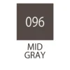 Pisak pędzelkowy Zig Fudebiyori - Kuretake - Mid Gray