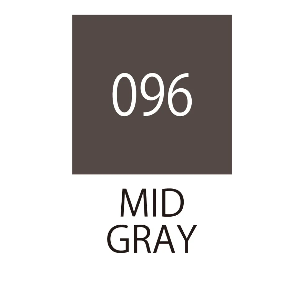 Pisak pędzelkowy Zig Fudebiyori - Kuretake - Mid Gray