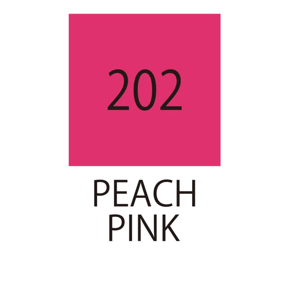 Pisak pędzelkowy Zig Fudebiyori - Kuretake - Peach Pink