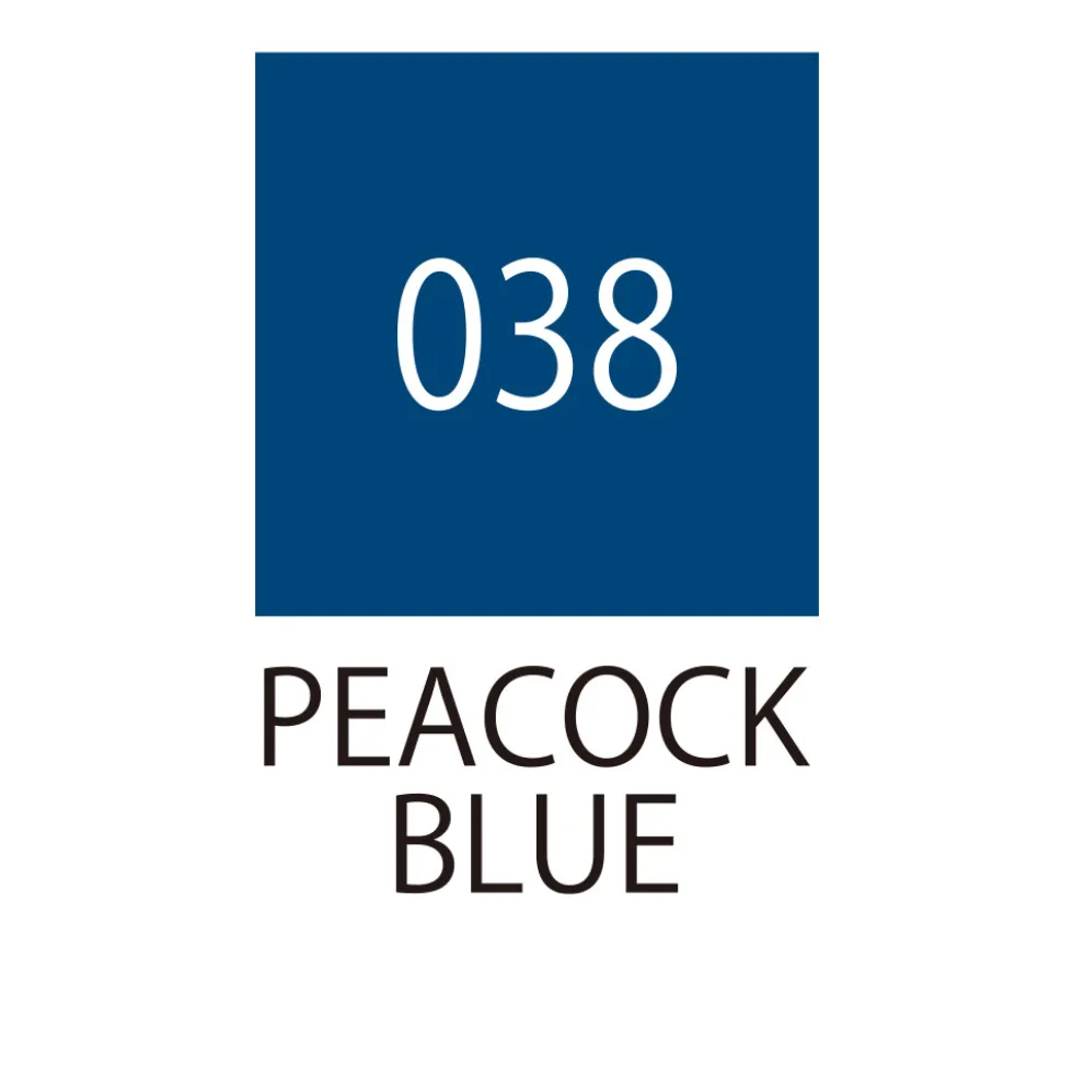 Pisak pędzelkowy Zig Fudebiyori - Kuretake - Peacock Blue