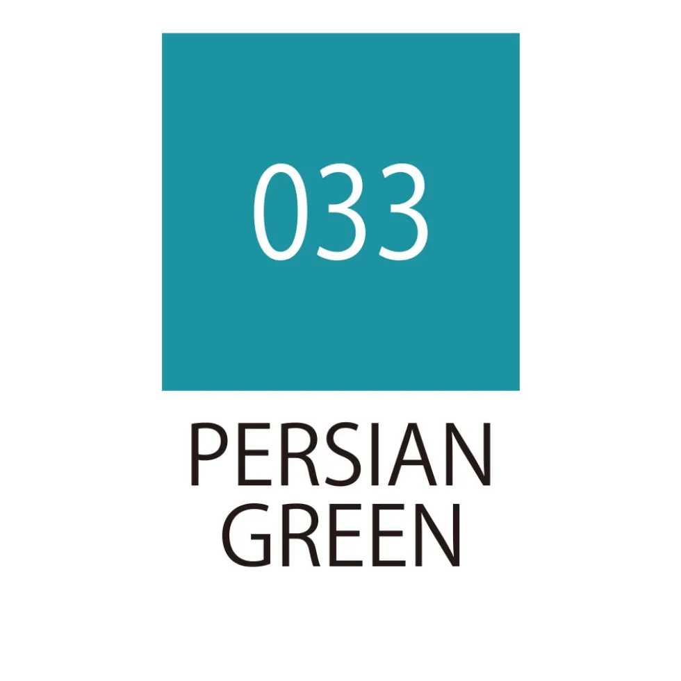 Pisak pędzelkowy Zig Fudebiyori - Kuretake - Persian Green