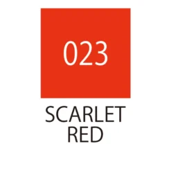Pisak pędzelkowy Zig Fudebiyori - Kuretake - Scarlet Red