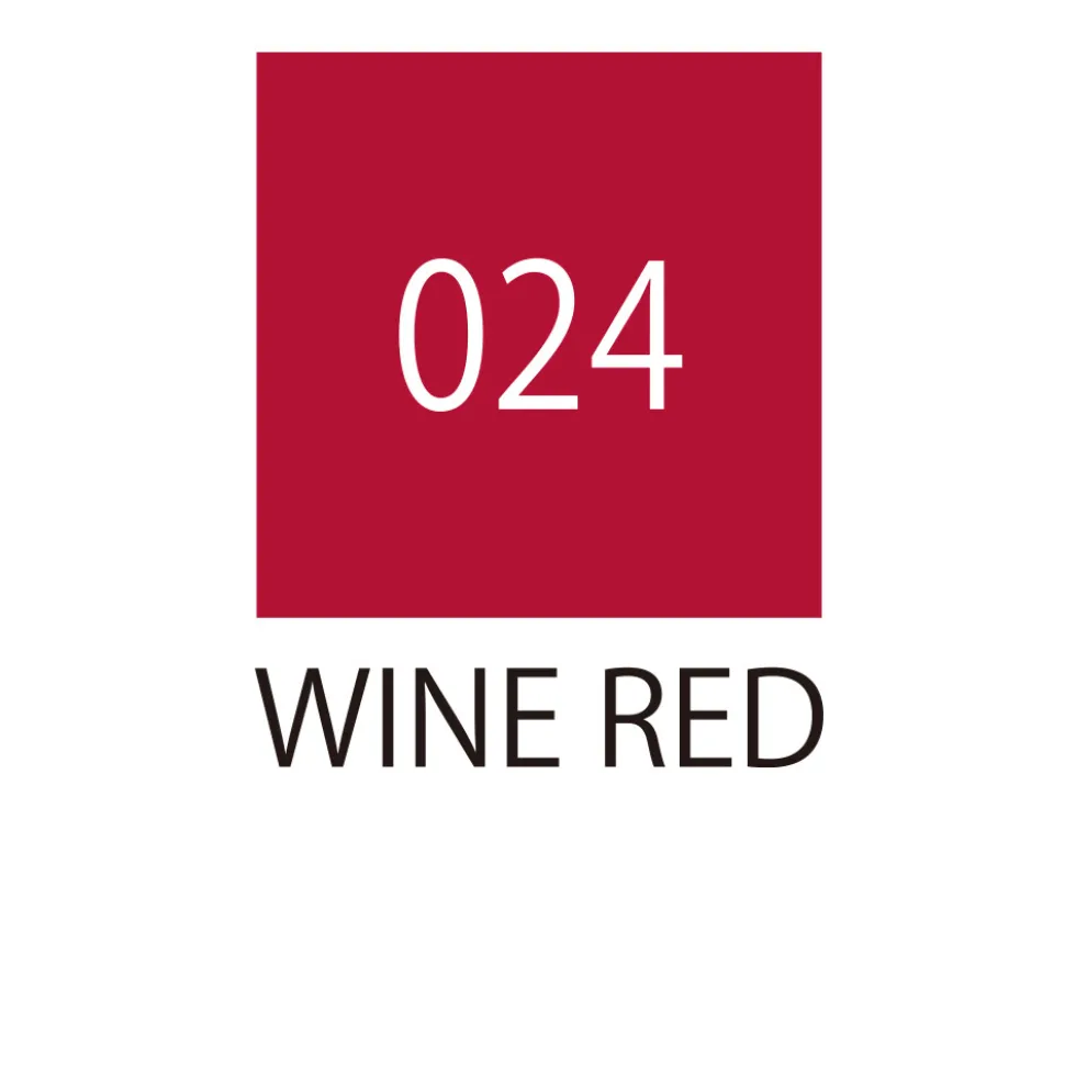 Pisak pędzelkowy Zig Fudebiyori - Kuretake - Wine Red