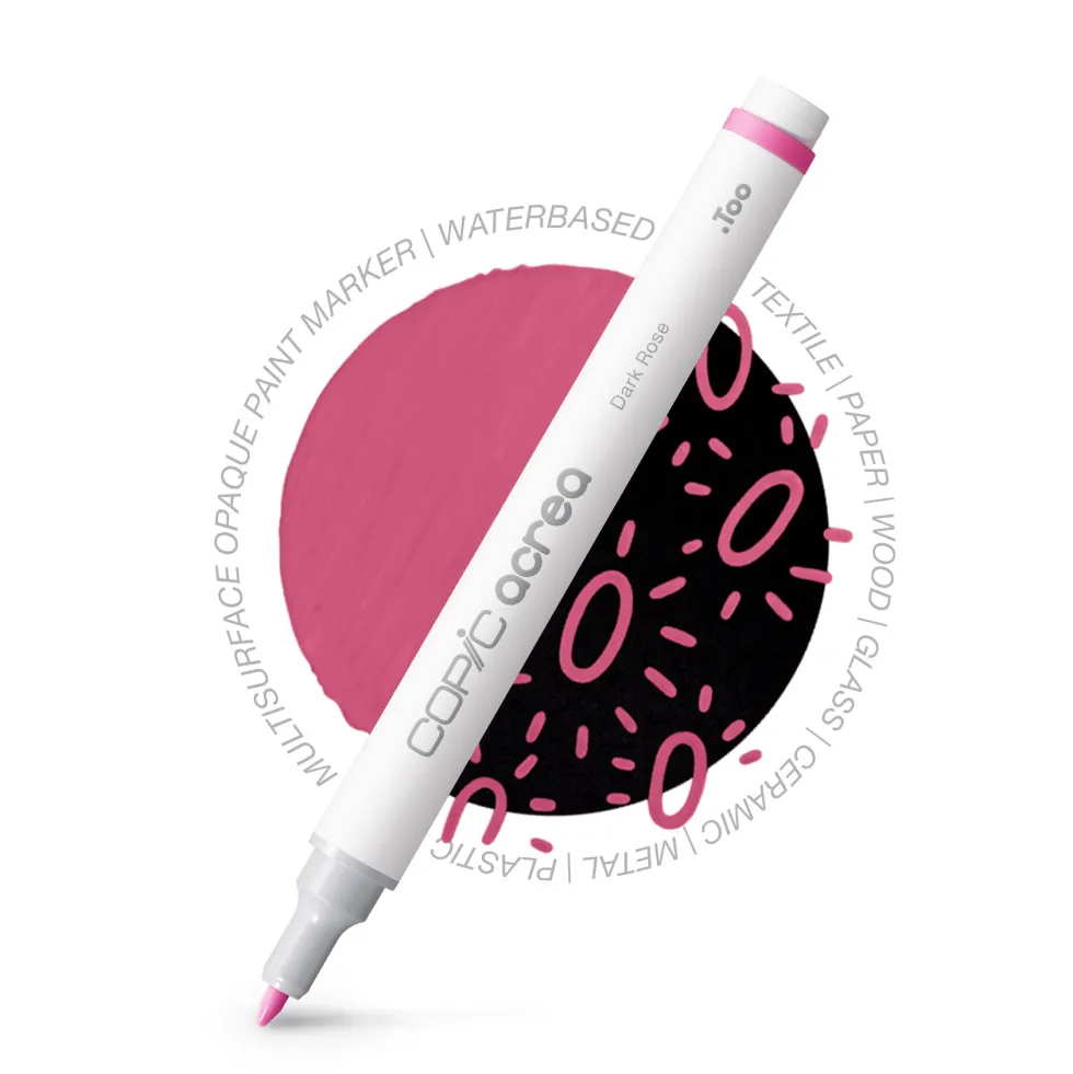 Pisak pigmentowy Copic Acrea - 020 Dark Rose