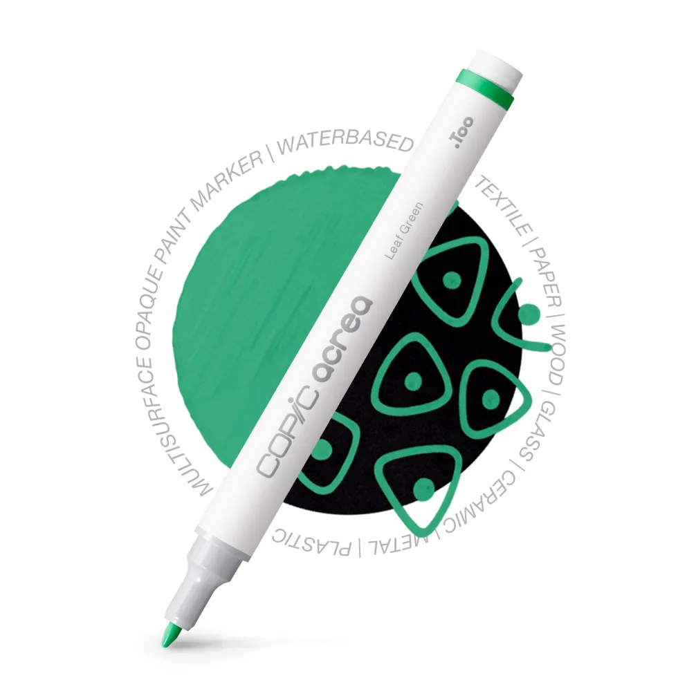 Pisak pigmentowy Copic Acrea - 011 Leaf Green