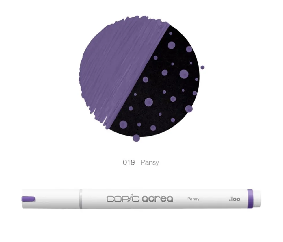 Pisak pigmentowy Copic Acrea - 019 Pansy