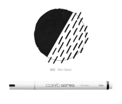 Pisak pigmentowy Copic Acrea - 002 Rich Black