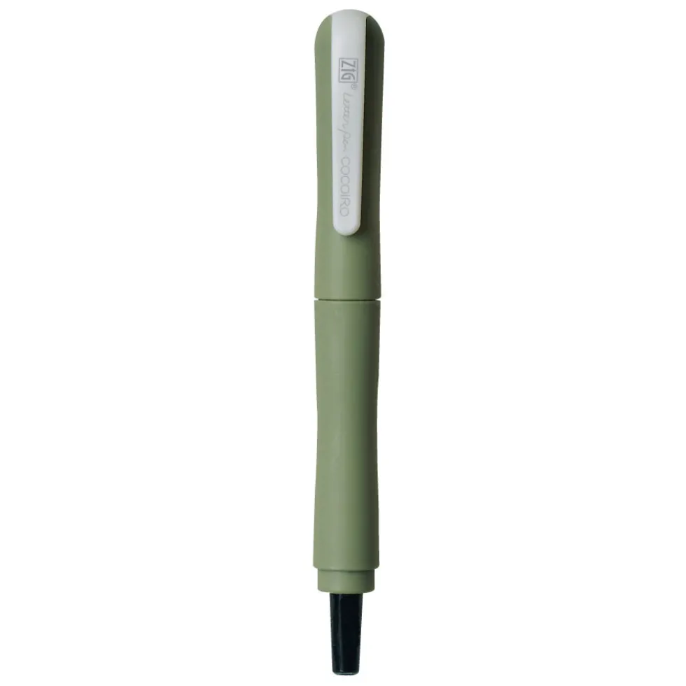 Pisak ZIG Cocoiro Letter Pen - Kuretake - Smoky Olive