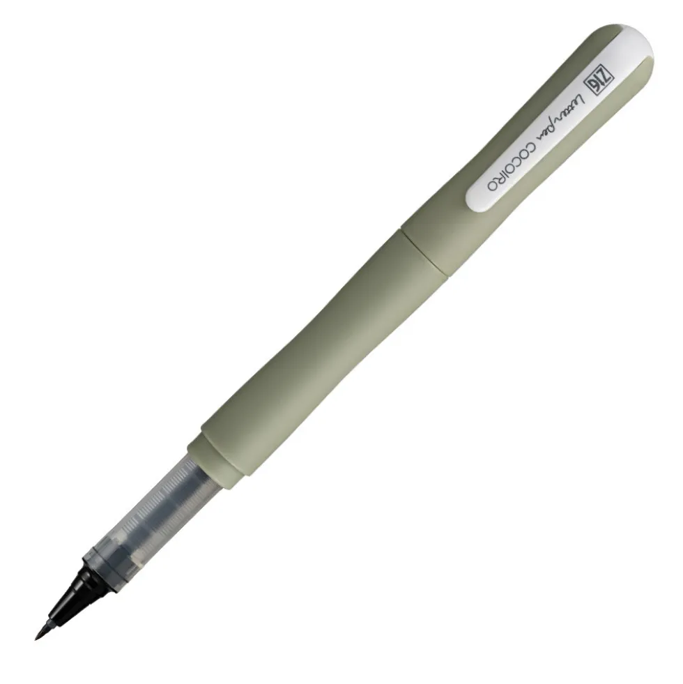 Pisak ZIG Cocoiro Letter Pen - Kuretake - Smoky Olive