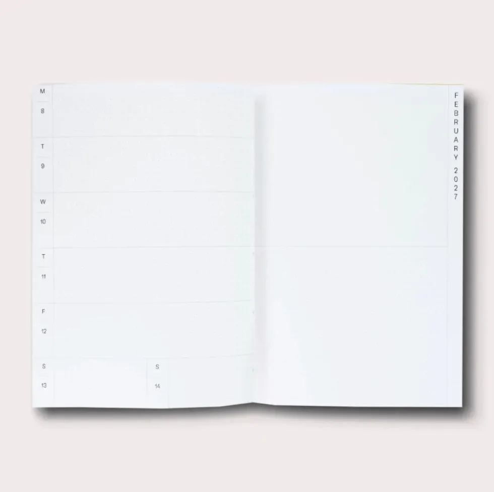 Planer akademicki tygodniowy 2026/2027 Palau No.1 A5 - The Completist.